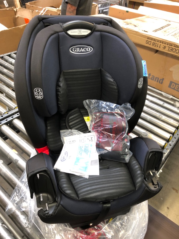 Photo 2 of Graco TriRide 3 in 1 Car Seat | 3 Modes of Use from Rear Facing to Highback Booster Car Seat, Clybourne