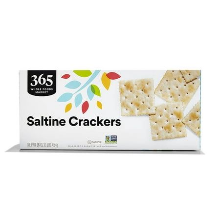 Photo 1 of 365 by Whole Foods Market Cracker Saltines 16 Ounce *** Exp. 05/13/2024 ***
