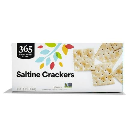 Photo 1 of 365 by Whole Foods Market Cracker Saltines 16 Ounce *** Exp. 05/13/2024 ***