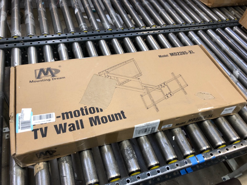 Photo 3 of Mounting Dream Long Arm TV Wall Mount for Most 42-90 Inch TV, 40 Inch Long Extension TV Mount Swivel and Tilt, Full Motion TV Mount Fits Max VESA 800x400mm, 150 lbs. Loading, 16”,18”, 24” Studs