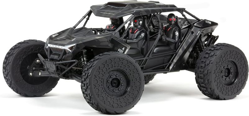 Photo 1 of ARRMA RC Truck 1/7 FIRETEAM 6S 4WD BLX Speed Assault Vehicle RTR (Batteries and Charger Not Included), ARA7618T1, Black
