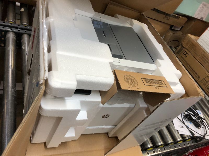 Photo 2 of HP Color LaserJet Pro M283fdw Wireless All-in-One Laser Printer, Remote Mobile Print, Scan & Copy, Duplex Printing, Works with Alexa (7KW75A)