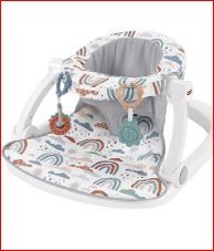 Photo 1 of Fisher-Price Portable Baby Chair Sit-Me-Up Floor Seat & Baby Playmat Deluxe Kick