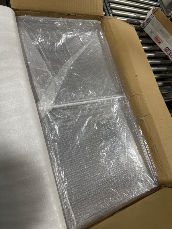 Photo 1 of mDesign Plastic Stackable Bathroom Storage Organizer Bin Containers with Front Pull Drawer for Bathroom Countertop, Vanity, Closet Shelves - Holder for Accessories - Lumiere Collection, 4 Pack, Clear 4 14 x 14 x 8