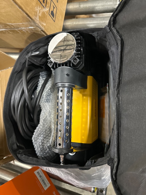 Photo 2 of AstroAI T6 Offroad Air Compressor, 12 V Portable Air Pump with 7.06 CFM, AirCtrl, ¼ NPT Quick Connector, Heavy-Duty Truck Tire Inflator, Max 150 PSI for 4 × 4 SUV Vehicle