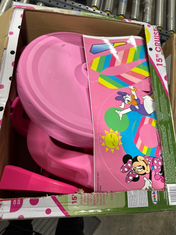 Photo 1 of Fly Wheels Minnie Mouse Kids Ride-On Cruiser 15", Ages 3-7