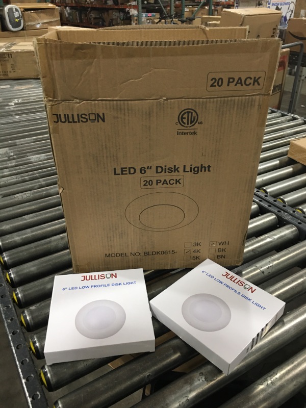 Photo 1 of 20 PK - 6" Disk Light 