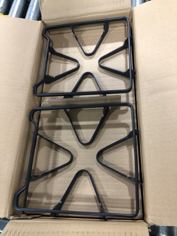 Photo 2 of 8053458 Gas Stove Grates Replacement for Whirlpool WPW10268483, W10268483, 8053580, AP6018155 and PS11751457 4Pk