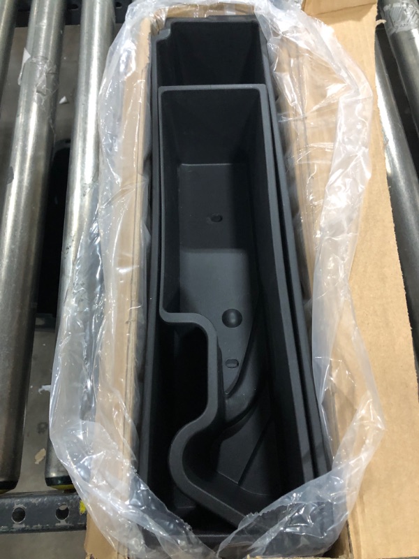 Photo 1 of LitMiRaCle Trunk Storage Tray Organizers Rear Cargo Side Box is Applicable to Ford Bronco 2021 2022 2023 4 Door, Trunk Caddy Box, Internal Accessories, Black Matte Finish (Left Storage Box) Rear Cargo Side Box(Left)