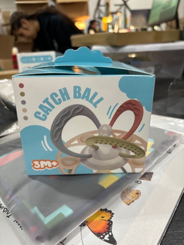 Photo 1 of Baby Teething Toys - Infant Sensory Chew Rattles Toys - Baby Teether Montessori Learning Educational Toy - Baby Gifts for Newborn Boys Girls 0 3 6 9 12 18 Months - Toddler Sensory Travel Toys