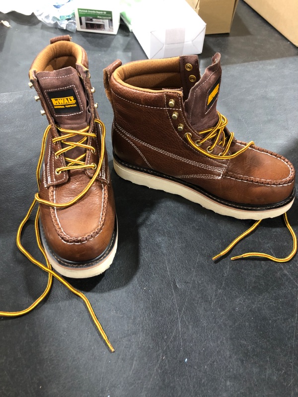 Photo 1 of (9) DeWalt Truss Steel Toe Men's Work Boots