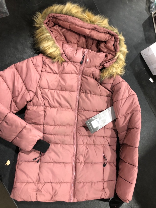 Photo 1 of (14-16) Pulse Girls' Luna Quilted Hooded Jacket