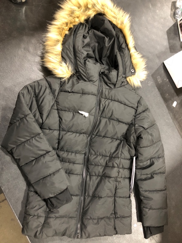 Photo 1 of (10-12) Pulse Girls' Luna Quilted Hooded Jacket