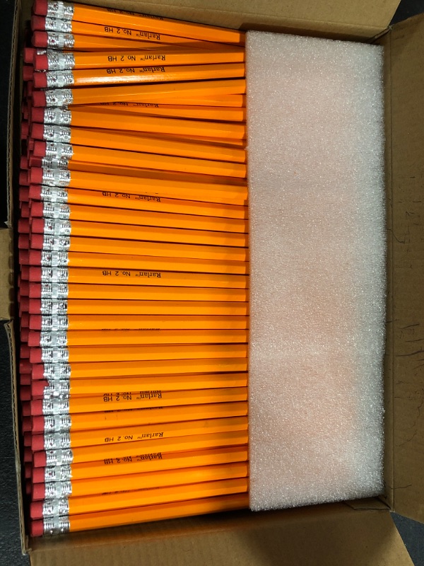 Photo 1 of Rarlan Wood-Cased #2 HB Pencils, Pre-sharpened, 360 Count Bulk Pack