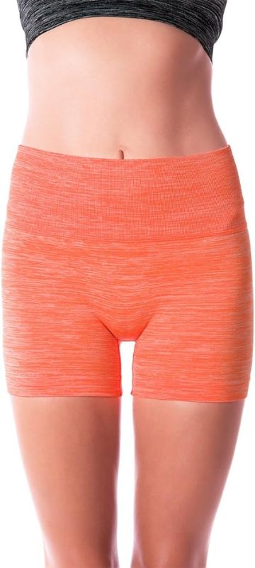 Photo 1 of [Size S] Homma Women's Seamless Compression Heathered Yoga Shorts Running Shorts Slim Fit