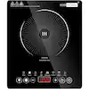 Photo 1 of 11 in. 1 Element Portable Electric Cooktop in Black with 8 Preset Buttons
