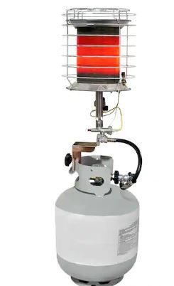 Photo 1 of 40,000 BTU 360-Degree Tank Top Gas Portable Heater
