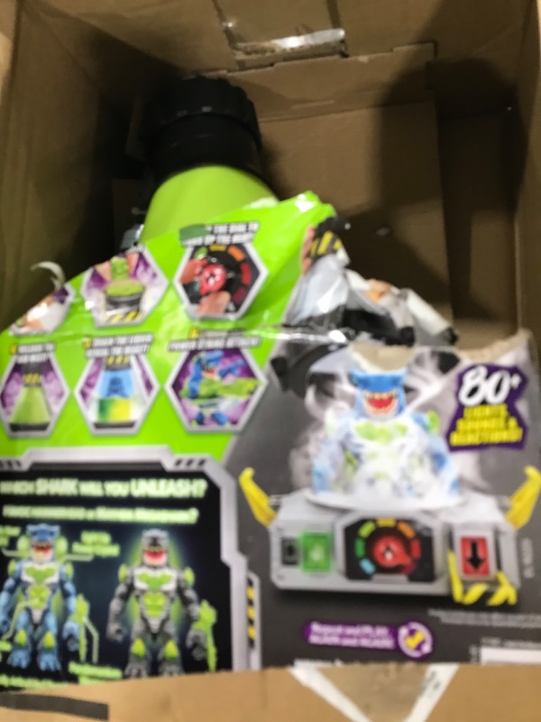 Photo 1 of Beast Lab – Shark Beast Creator. Add Ingredients & Follow The Experiment's Steps to Create Your Beast! with Real Bio Mist & 80+ Lights, Sounds and Reactions – Shark Style May Vary Sharks
