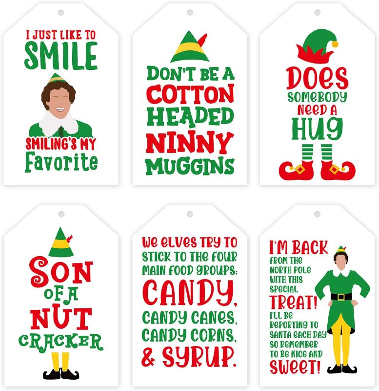 Photo 1 of 2 PACK- Homythe 6 Pcs Funny Christmas Wall Art Prints, 8x10 inch, Unframed