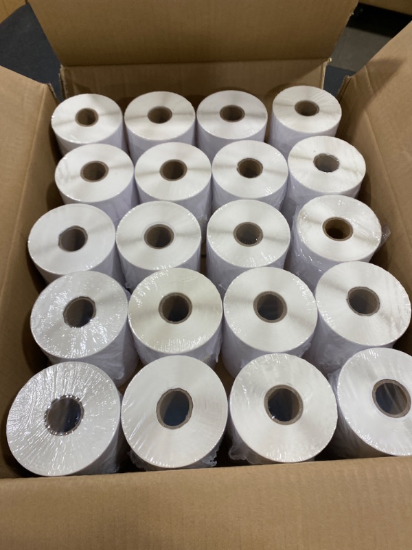 Photo 3 of L LIKED 20 Rolls of 4" x 6" Direct Thermal Shipping Labels with 250 Labels/Roll - Compatible Zebra 2844 ZP-450 ZP-500 ZP-505