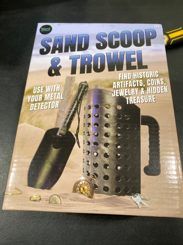 Photo 2 of Island Genius Sand Scoop and Shovel Digging Tools for Metal Detecting, Beach Shelling, Sand Sifter