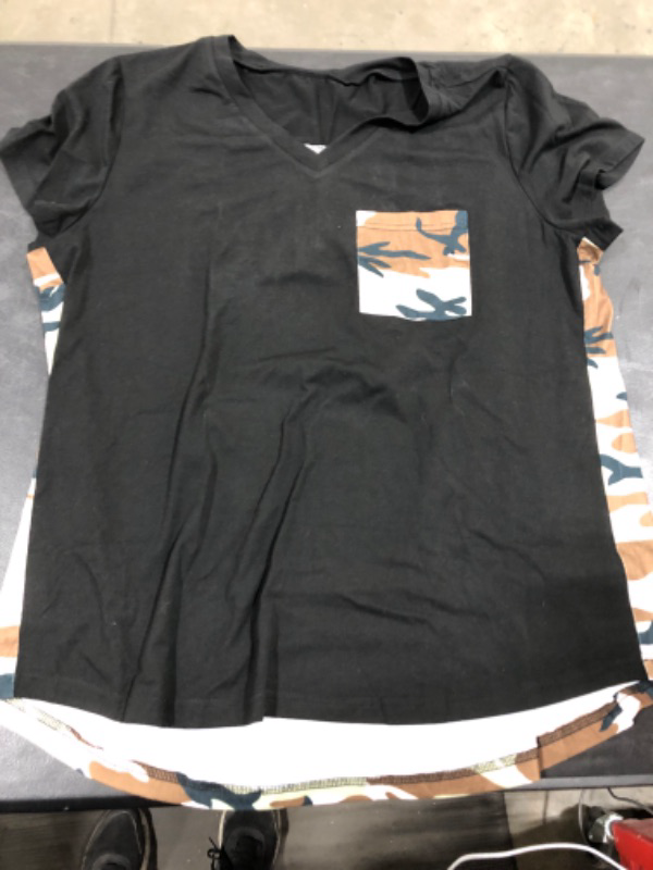 Photo 1 of [Size 2XL] Ladies Camo Tee