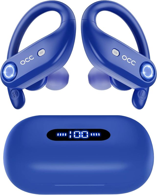 Photo 1 of Occiam K23 True Wireless Earbuds Running Sports- Blue