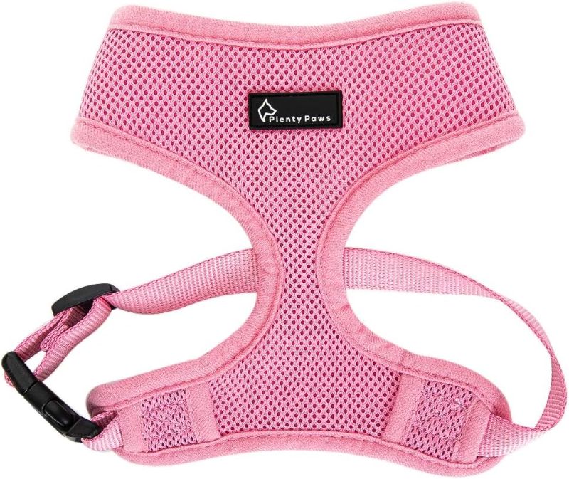 Photo 1 of [Size XS] Pet Control Harness Soft Mesh Walk Collar Safety Strap Vest with Leash- Pink