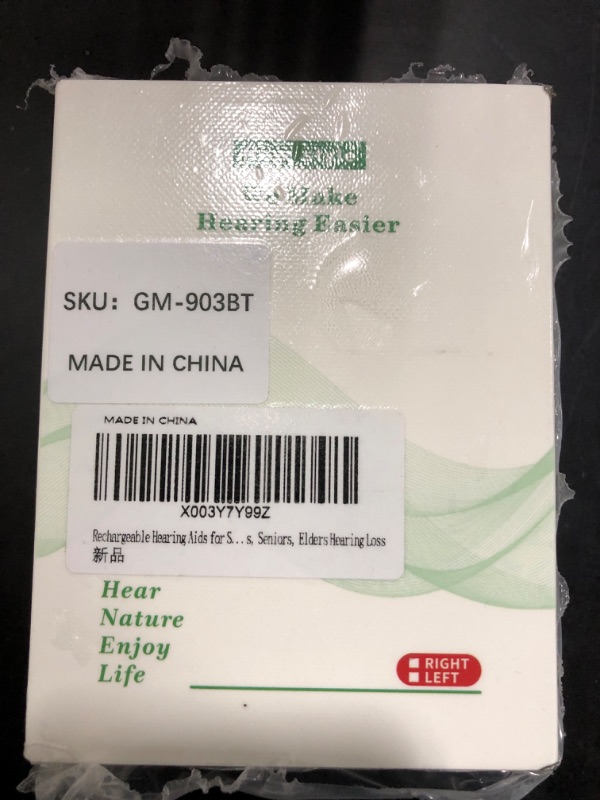 Photo 2 of Bluetooth Hearing Aids for Seniors, 16 Channels Rechargeable Hearing Amplifier with Noise Cancelling, Advanced DSP Chip, OTC Digital In-the-Ear Hearing Aid for Adults, Seniors, Elders Hearing Loss