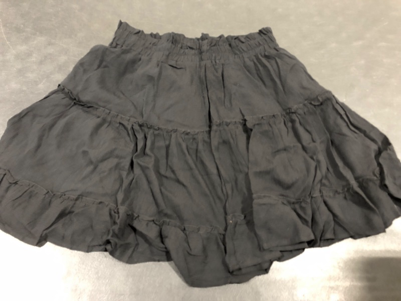 Photo 1 of [Size L] Black Ruffle Skirt
