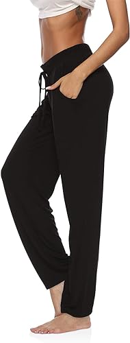 Photo 1 of [Size L] Ladies Drawstring Yoga Pants- Black