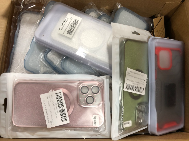 Photo 1 of Box Lot- Cell Phone Cases- Various Styles and Models- Great for Resellers!!