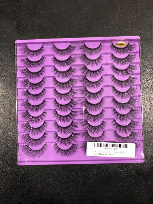 Photo 1 of 20 Pairs Short Natural DIY Lashes