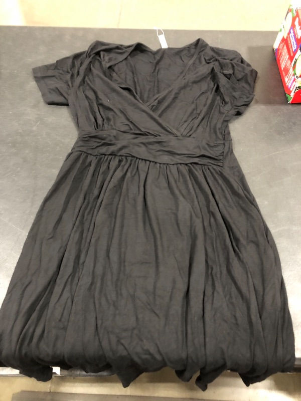 Photo 2 of [Size M] Women's Summer Knit Dress- Black