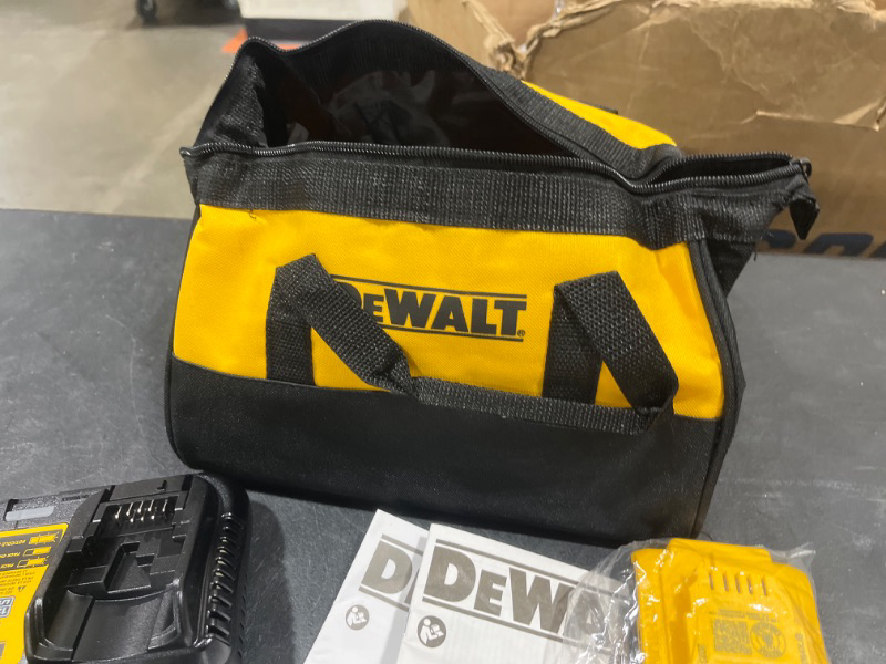 Photo 5 of Dewalt DCK225D2 20V MAX ATOMIC Brushless Compact Lithium-Ion 1/2 in. Cordless Drill Driver and 1/4 in. Impact Driver Combo Kit with 2 Batteries (2 Ah)