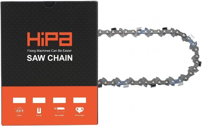 Photo 1 of Hipa 12 Inch Chainsaw Chain R45 3/8" LP .043" 45 Drive Links for DeWalt DCCS620 Black Decker LCS1240 Worx WG380 90PX045G Craftsman CMCCS620 Ryobi RY40500 Low Kickback Chain https://a.co/d/3NDWSq5
