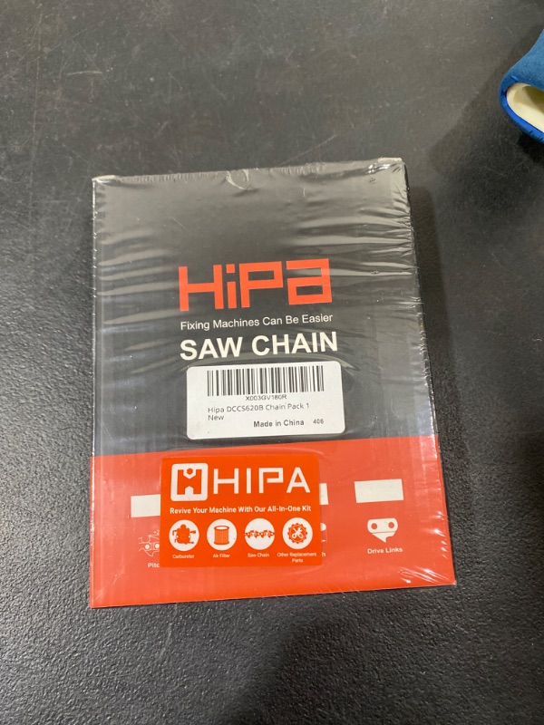 Photo 2 of Hipa 12 Inch Chainsaw Chain R45 3/8" LP .043" 45 Drive Links for DeWalt DCCS620 Black Decker LCS1240 Worx WG380 90PX045G Craftsman CMCCS620 Ryobi RY40500 Low Kickback Chain https://a.co/d/3NDWSq5