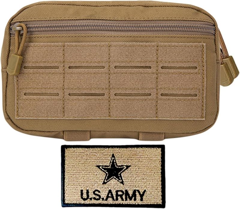 Photo 1 of GearHill Tactical Admin Pouch Molle Vest Pouch, Premium Quality Nylon 1000d Materials, Multi-Purpose EDC Pouch Organizer