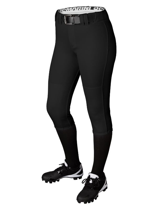 Photo 1 of [Size L] DeMARINI DeMarini Youth Fierce Belted Fastpitch Softball Pant Black L
