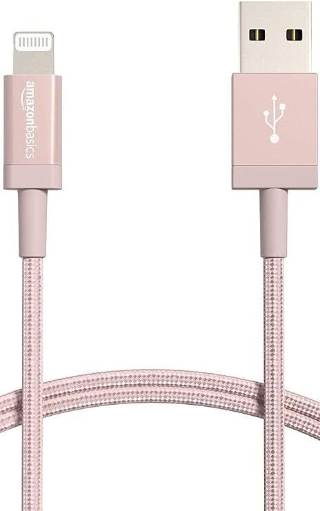 Photo 2 of 1 Pack Amazon Basics USB-a to Lightning Charger 3ft Cable iPhone
