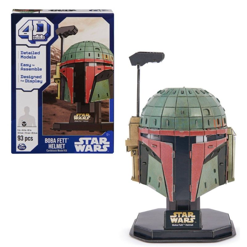 Photo 1 of 4D BUILD - Star Wars Boba Fett Model Kit Puzzle 93pc
