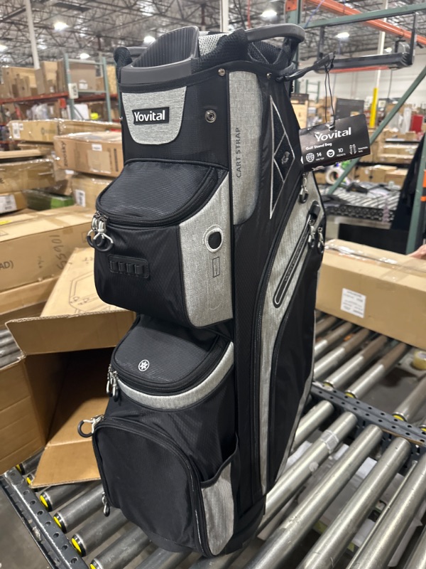 Photo 2 of 14 Way Golf Cart Bag Black