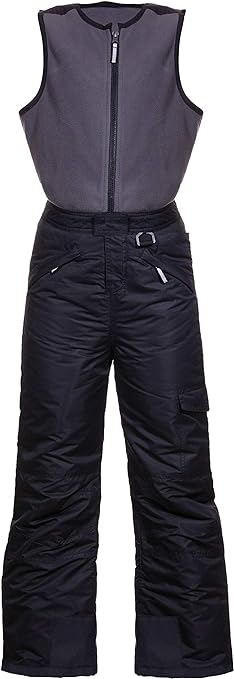 Photo 1 of Arctic Quest Polar Fleece Water Resistant Insulated Unisex Boys and Girls Unisex Ski & Snow Bib Pants Overalls Size 5/6
