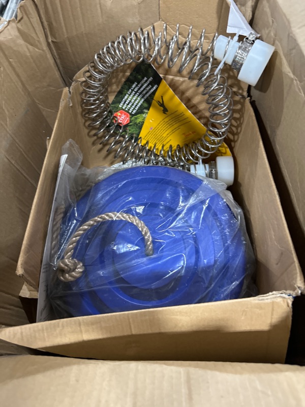 Photo 1 of CTSC 75FT 95FT 110FT 250FT Zipline Kit with Stainless Steel Spring Brake and Seat 250 FT