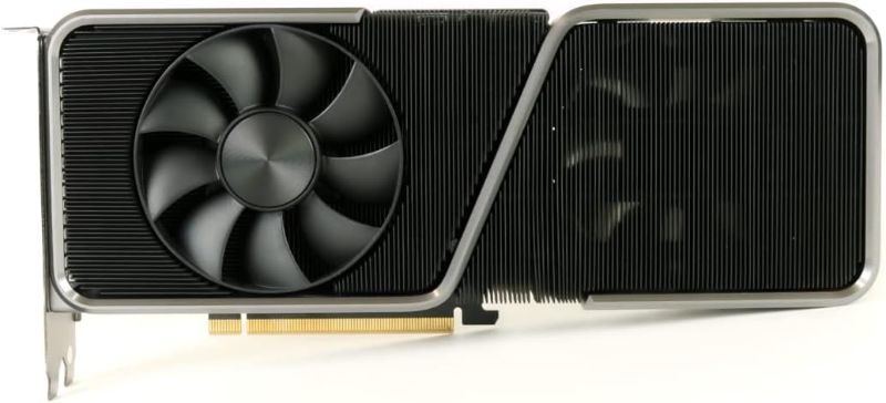 Photo 1 of NVIDIA - GeForce RTX 3070 Ti 8GB GDDR6X PCI Express 4.0 Graphics Card - Dark Platinum and Black
