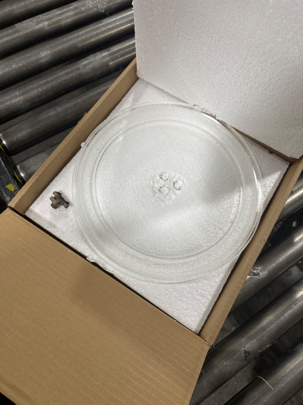 Photo 1 of 12.75’’ Microwave Glass Tray Compatible with Kenmore, LG and Sears - The Exact Replacement Part of 1B71961F/507049/WB49X10074/1B71961H - Dishwasher Safe 12.75''