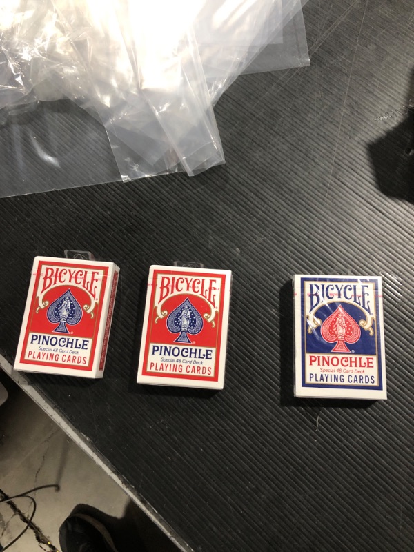 Photo 1 of Bicycle Pinochle Playing Cards 3 PACK