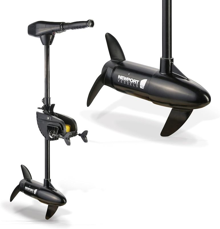 Photo 1 of  Thrust Saltwater Transom Mounted Trolling Electric Trolling Motor w/LED Battery Indicator