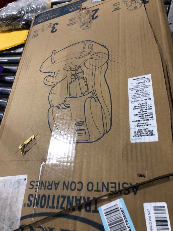 Photo 1 of Graco Tranzitions 3 in 1 Harness Booster Seat, Proof Tranzitions Black