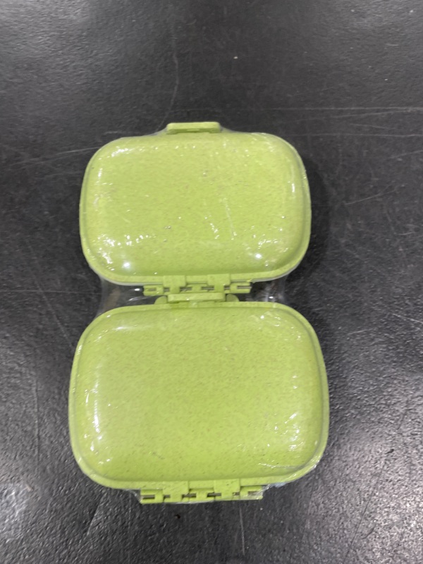 Photo 1 of 2 pack 8 compartments pill box 